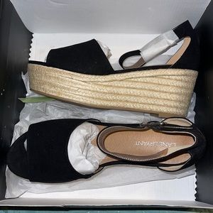 Lane Bryant Black Wedge